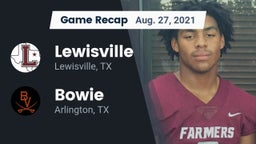 Recap: Lewisville  vs. Bowie  2021