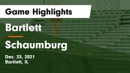 Bartlett  vs Schaumburg  Game Highlights - Dec. 23, 2021