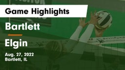 Bartlett  vs Elgin  Game Highlights - Aug. 27, 2022