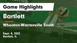 Bartlett  vs Wheaton-Warrenville South  Game Highlights - Sept. 8, 2022