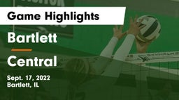 Bartlett  vs Central  Game Highlights - Sept. 17, 2022