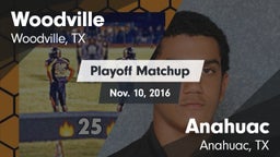 Matchup: Woodville High vs. Anahuac  2016