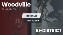 Matchup: Woodville High vs. BI-DISTRICT 2019