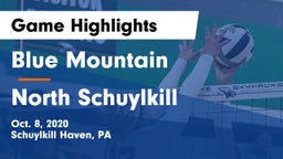Blue Mountain  vs North Schuylkill  Game Highlights - Oct. 8, 2020