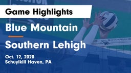 Blue Mountain  vs Southern Lehigh  Game Highlights - Oct. 12, 2020