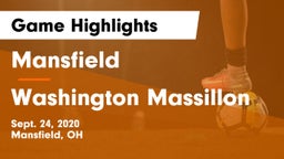 Mansfield  vs Washington Massillon Game Highlights - Sept. 24, 2020