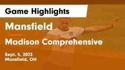 Mansfield  vs Madison Comprehensive  Game Highlights - Sept. 5, 2023