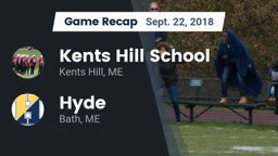 Recap: Kents Hill School vs. Hyde  2018