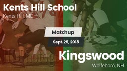 Matchup: Kents Hill School vs. Kingswood  2018