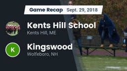 Recap: Kents Hill School vs. Kingswood  2018