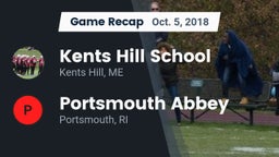Recap: Kents Hill School vs. Portsmouth Abbey  2018