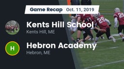 Recap: Kents Hill School vs. Hebron Academy  2019