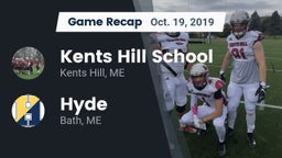 Recap: Kents Hill School vs. Hyde  2019