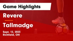 Revere  vs Tallmadge  Game Highlights - Sept. 12, 2023