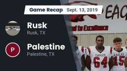 Recap: Rusk  vs. Palestine  2019
