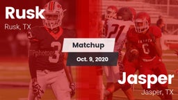 Matchup: Rusk  vs. Jasper  2020