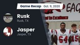 Recap: Rusk  vs. Jasper  2020