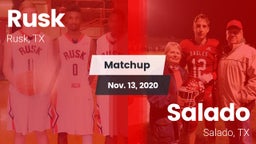 Matchup: Rusk  vs. Salado   2020