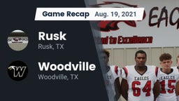 Recap: Rusk  vs. Woodville  2021