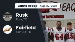 Recap: Rusk  vs. Fairfield  2021