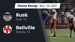 Recap: Rusk  vs. Bellville  2021