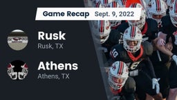 Recap: Rusk  vs. Athens  2022