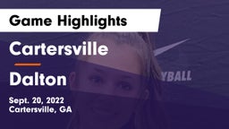 Cartersville  vs Dalton  Game Highlights - Sept. 20, 2022