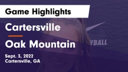 Cartersville  vs Oak Mountain  Game Highlights - Sept. 3, 2022