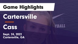 Cartersville  vs Cass Game Highlights - Sept. 24, 2022
