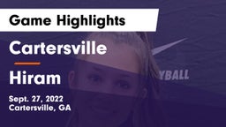 Cartersville  vs Hiram  Game Highlights - Sept. 27, 2022