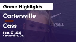 Cartersville  vs Cass Game Highlights - Sept. 27, 2022