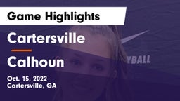 Cartersville  vs Calhoun  Game Highlights - Oct. 15, 2022