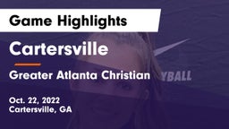 Cartersville  vs Greater Atlanta Christian  Game Highlights - Oct. 22, 2022