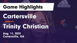 Cartersville  vs Trinity Christian  Game Highlights - Aug. 11, 2023