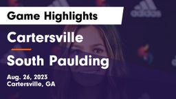 Cartersville  vs South Paulding  Game Highlights - Aug. 26, 2023