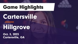 Cartersville  vs Hillgrove  Game Highlights - Oct. 3, 2023
