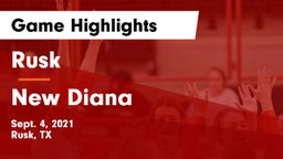 Rusk  vs New Diana  Game Highlights - Sept. 4, 2021