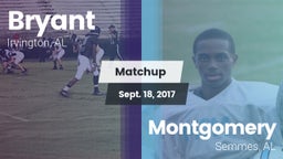 Matchup:  Bryant  vs. Montgomery  2017