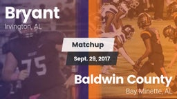 Matchup:  Bryant  vs. Baldwin County  2017