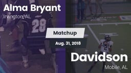 Matchup: Alma Bryant vs. Davidson  2018