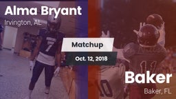 Matchup: Alma Bryant vs. Baker  2018