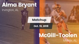 Matchup: Alma Bryant vs. McGill-Toolen  2018