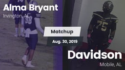 Matchup: Alma Bryant vs. Davidson  2019