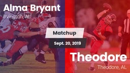 Matchup: Alma Bryant vs. Theodore  2019
