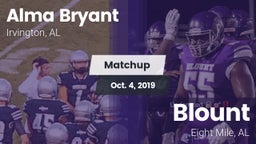 Matchup: Alma Bryant vs. Blount  2019