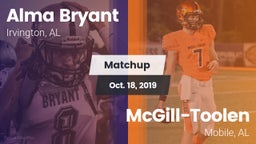 Matchup: Alma Bryant vs. McGill-Toolen  2019