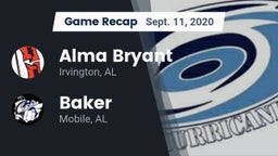 Recap: Alma Bryant  vs. Baker  2020