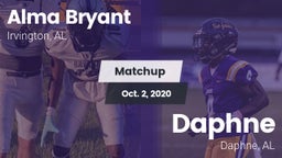 Matchup: Alma Bryant vs. Daphne  2020