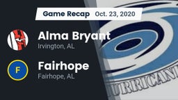 Recap: Alma Bryant  vs. Fairhope  2020