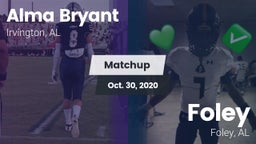 Matchup: Alma Bryant vs. Foley  2020
